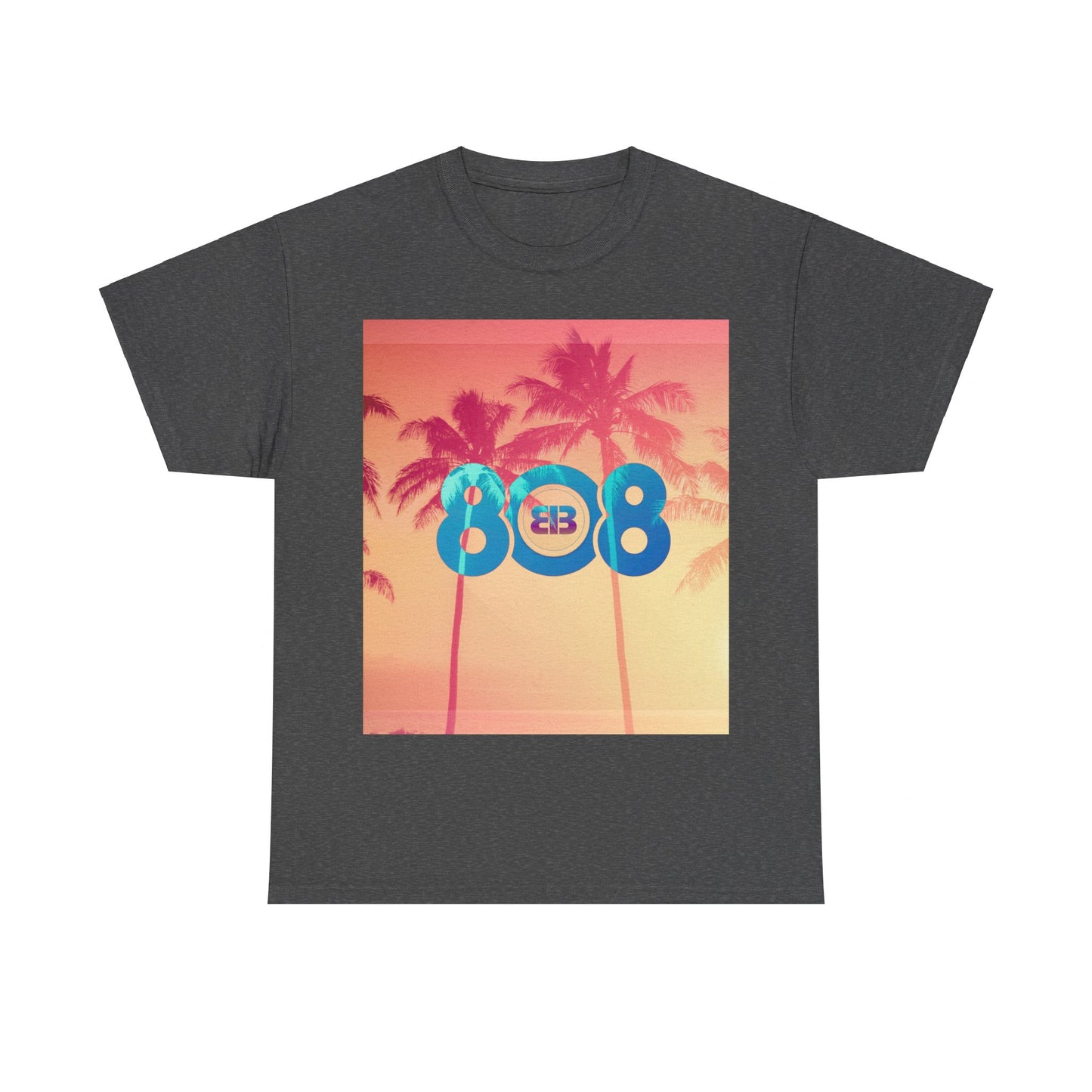 Bliz Beats 808 Collection Palm Unisex Heavy Cotton Tee