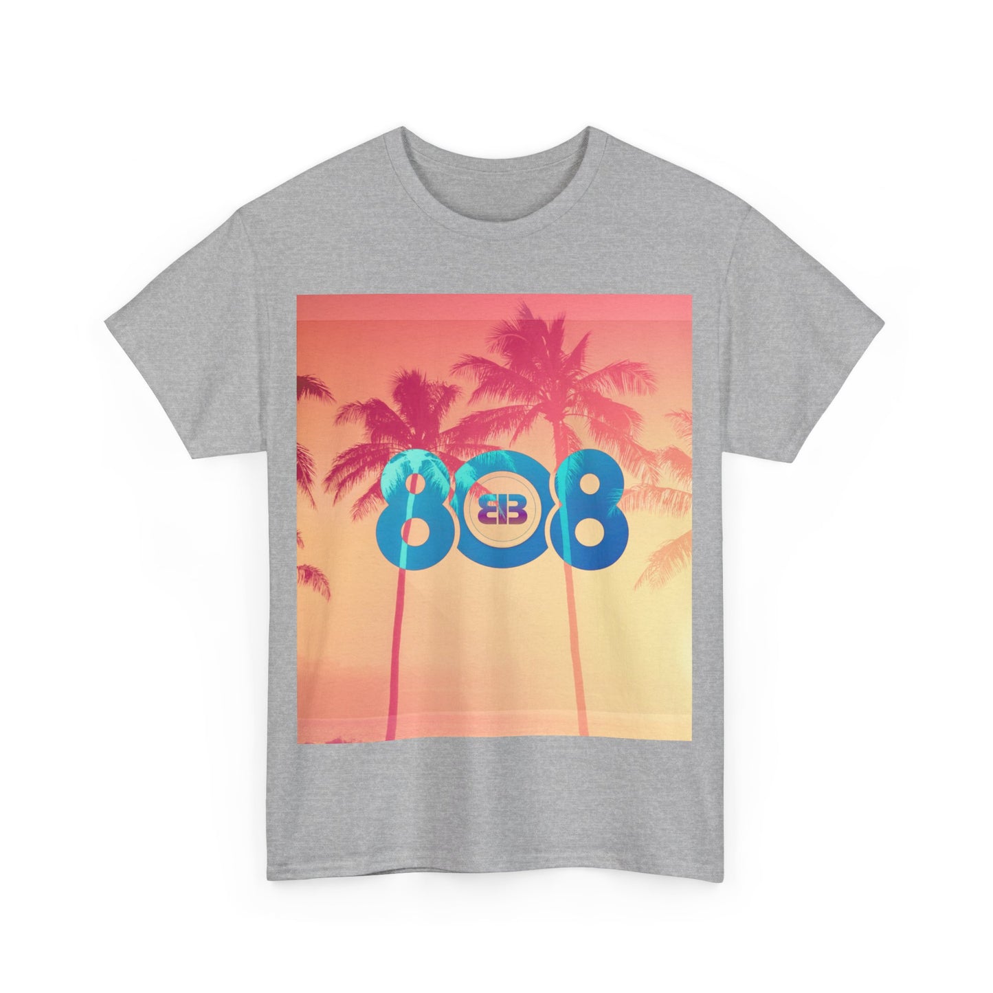 Bliz Beats 808 Collection Palm Unisex Heavy Cotton Tee