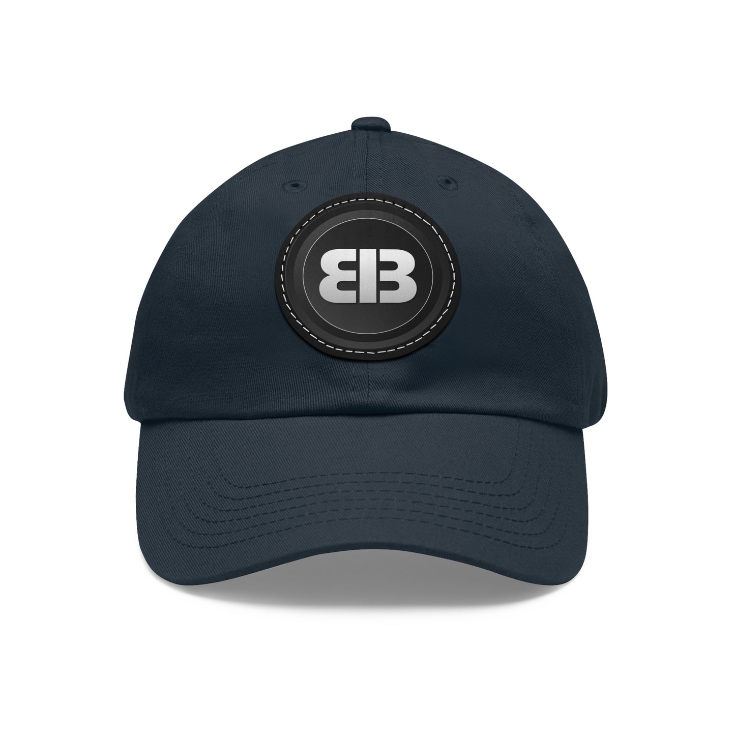 BB Emblem Round Leather Patch (Various Colors)