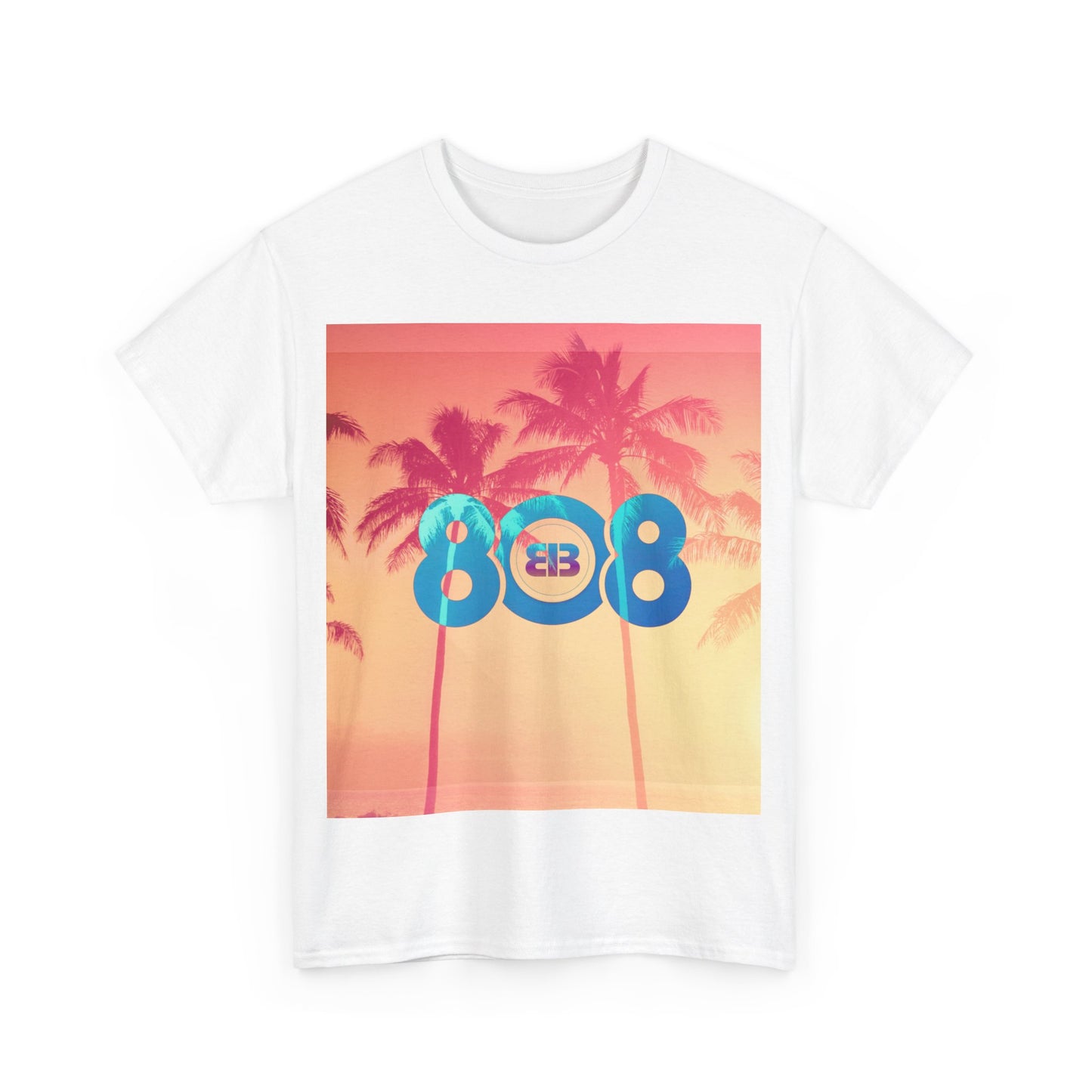 Bliz Beats 808 Collection Palm Unisex Heavy Cotton Tee