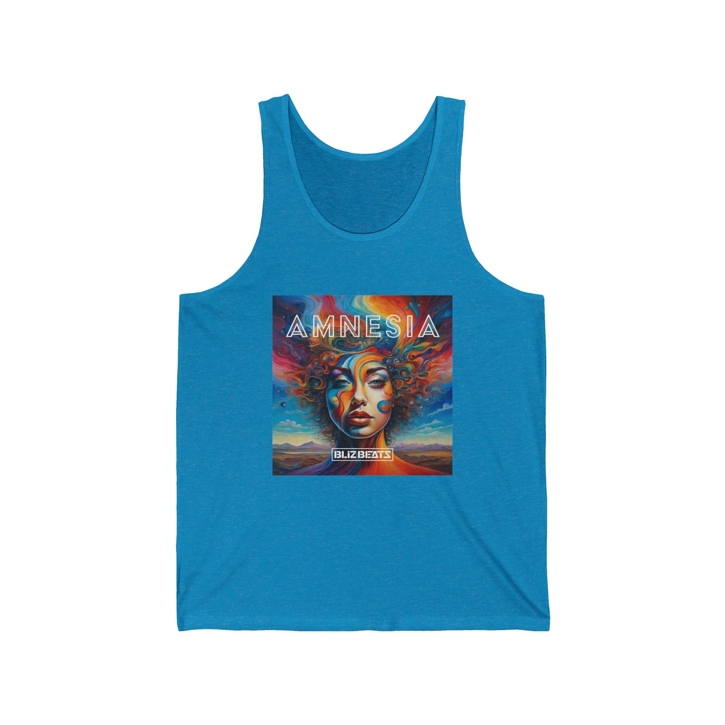 Amnesia Design 4 Unisex Jersey Tank