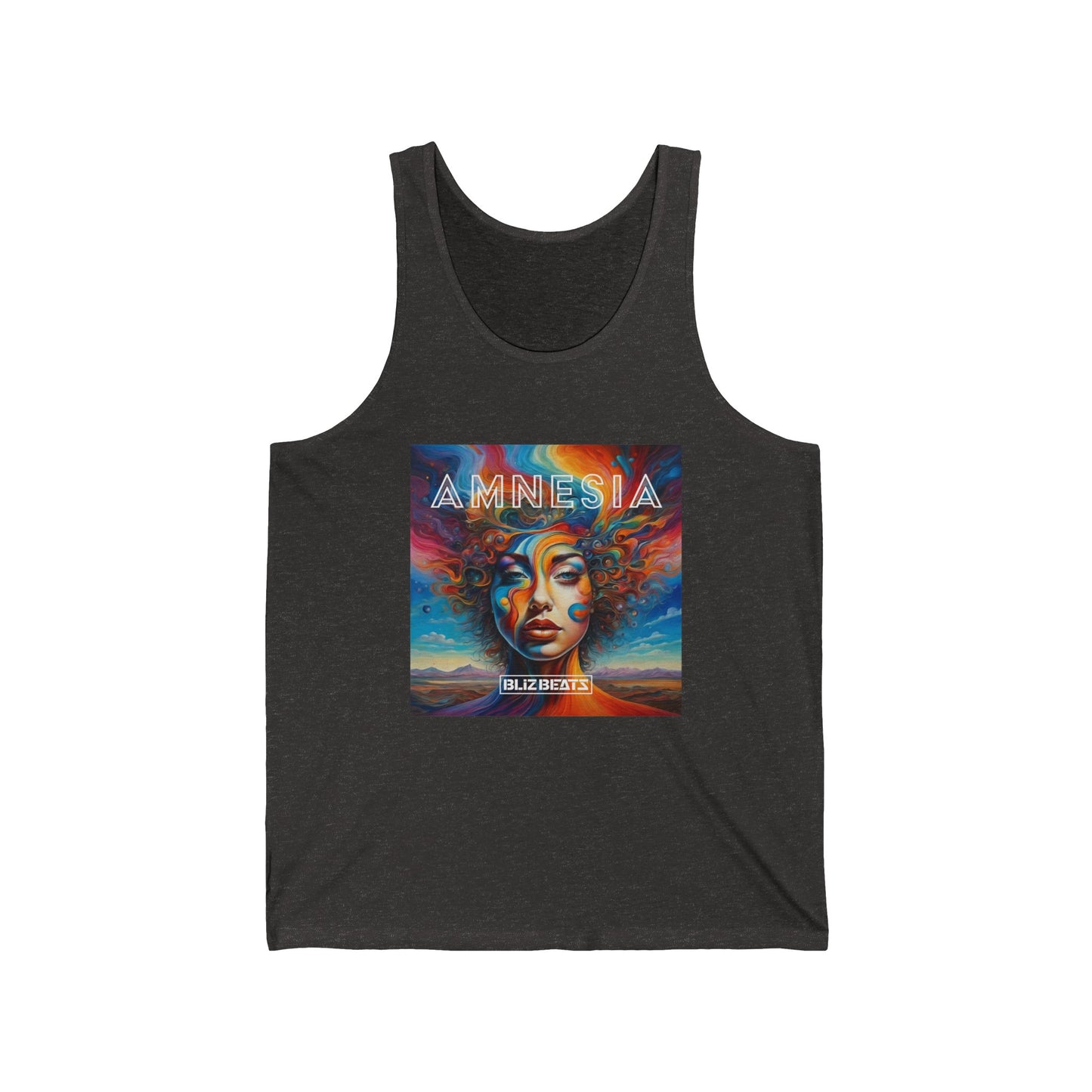 Amnesia Design 4 Unisex Jersey Tank