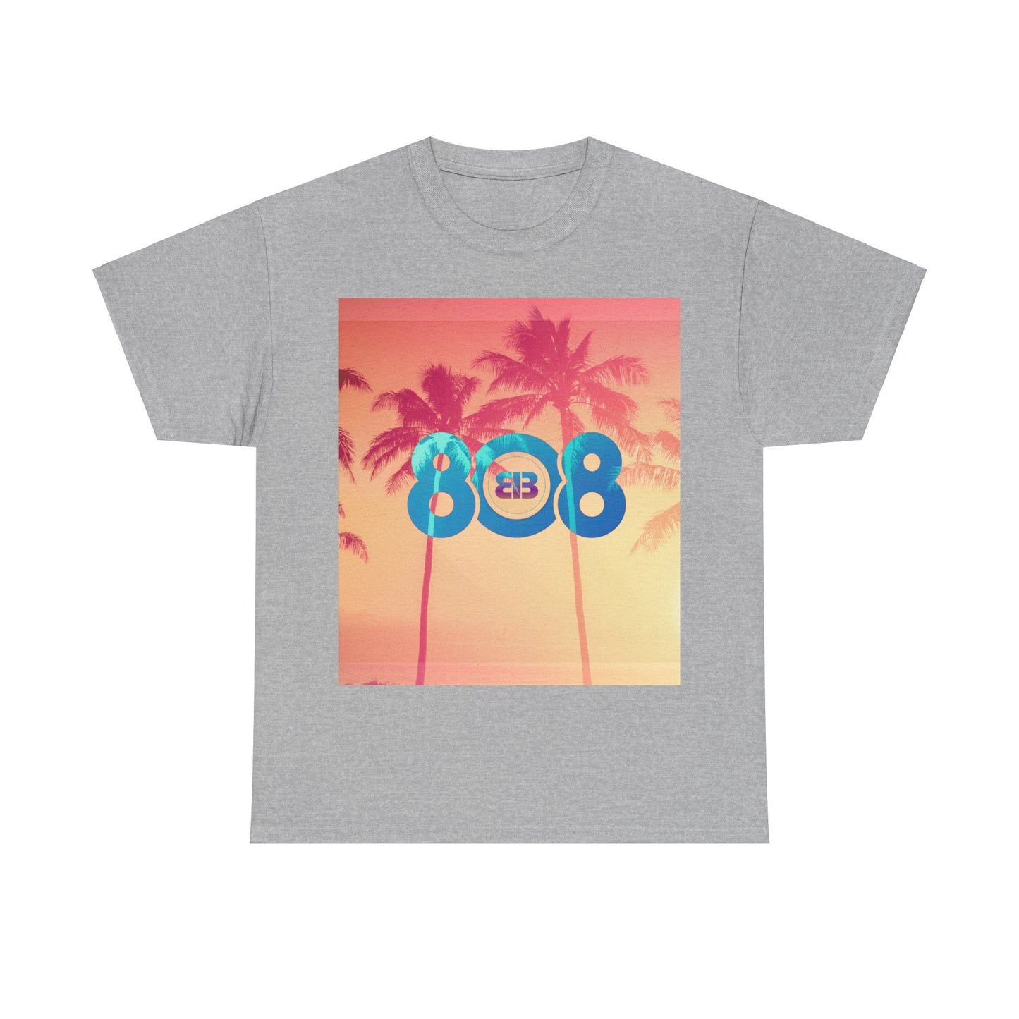 Bliz Beats 808 Collection Palm Unisex Heavy Cotton Tee