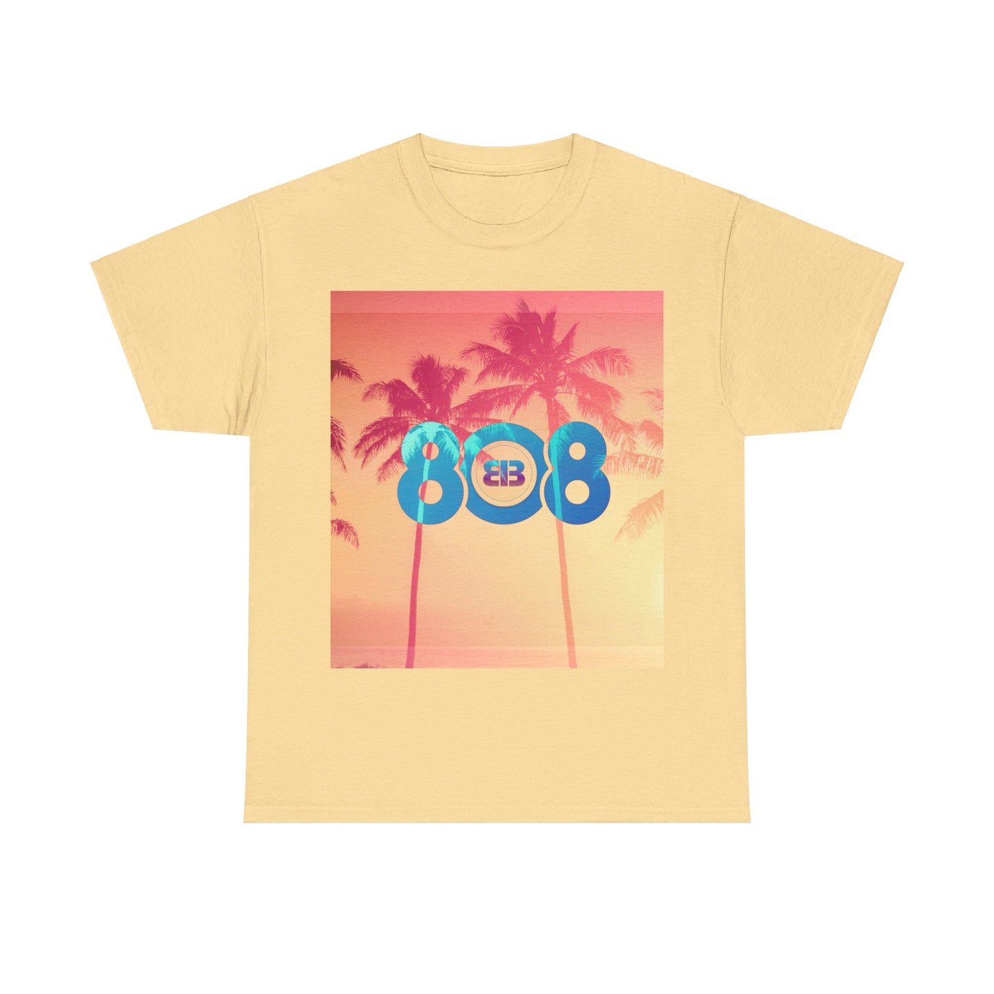 Bliz Beats 808 Collection Palm Unisex Heavy Cotton Tee