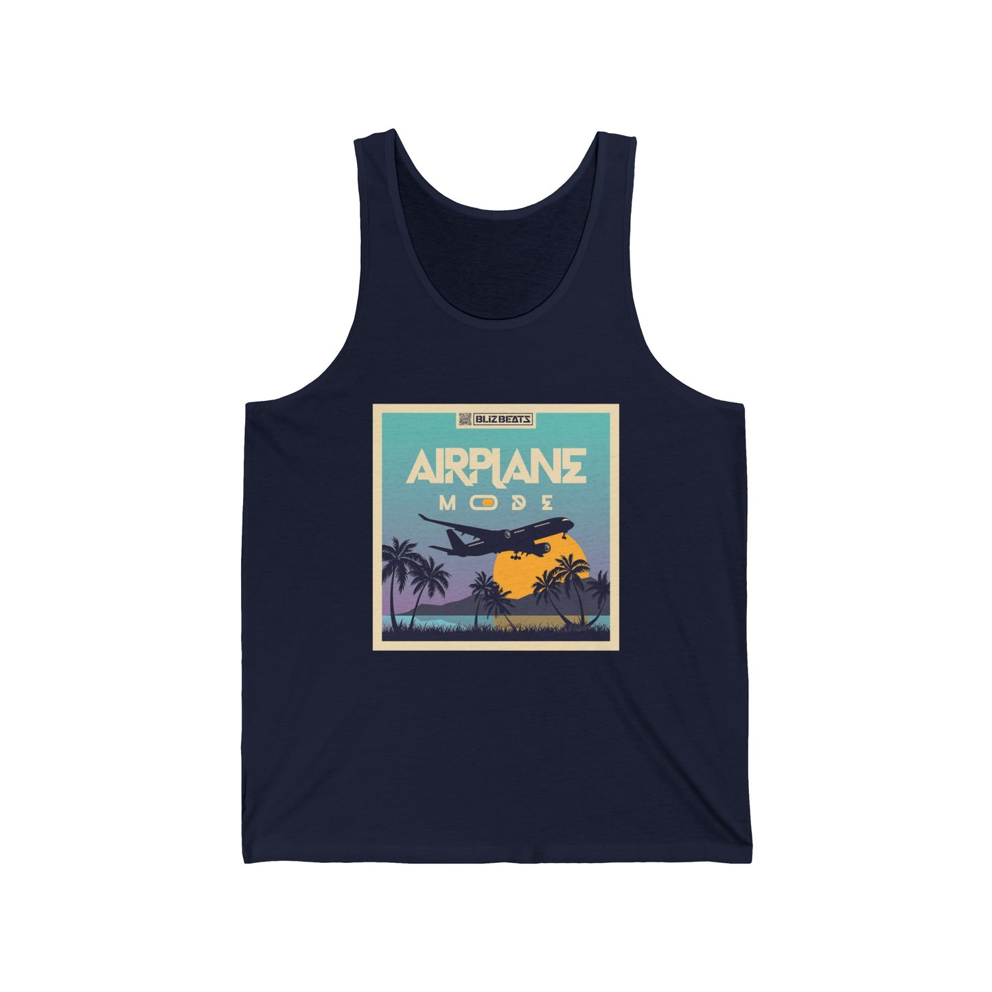 Airplane Mode Unisex Jersey Tank