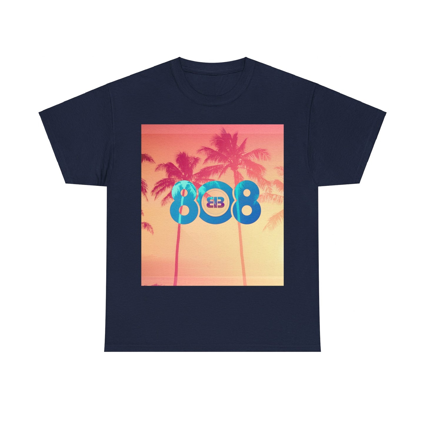 Bliz Beats 808 Collection Palm Unisex Heavy Cotton Tee