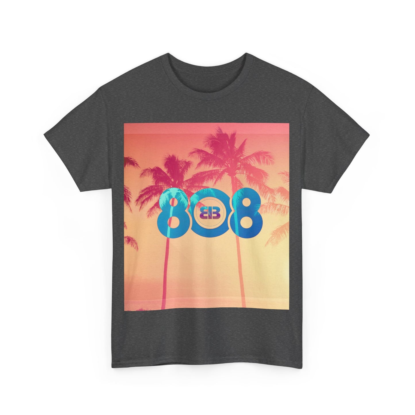 Bliz Beats 808 Collection Palm Unisex Heavy Cotton Tee