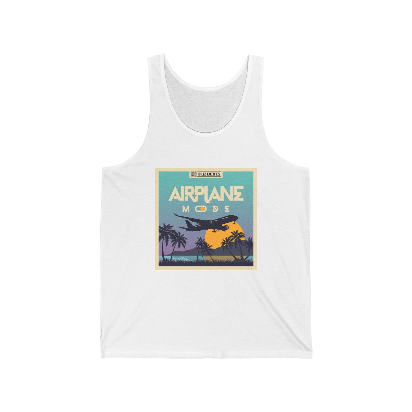 Airplane Mode Unisex Jersey Tank