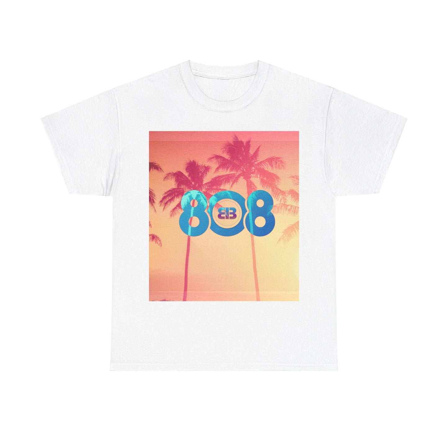 Bliz Beats 808 Collection Palm Unisex Heavy Cotton Tee